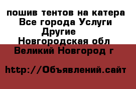    пошив тентов на катера - Все города Услуги » Другие   . Новгородская обл.,Великий Новгород г.